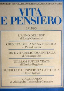 La crescita della spesa pubblica in Italia. Un'interpretazione economica