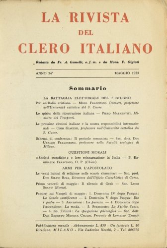 Le prossime elezioni italiane e la nostra responsabilità internazionale