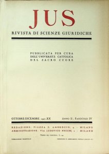 Rassegna di dottrina di diritto canonico (1940)