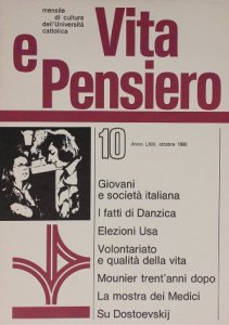 Società italiana e coscienza giovanile verso gli anni ottanta